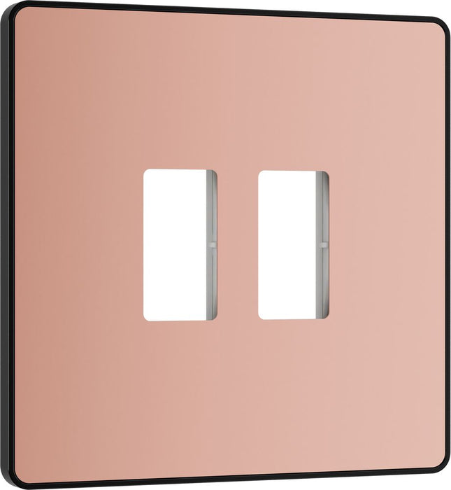 BG GridLite MPCDCP2B Evolve 2G Grid Front Plate - Polished Copper (Black)
