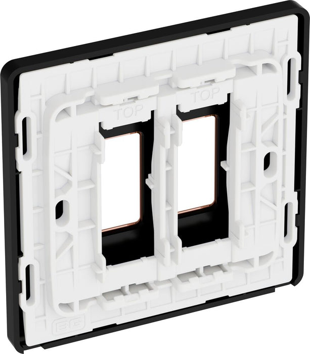BG GridLite MPCDCP2B Evolve 2G Grid Front Plate - Polished Copper (Black)