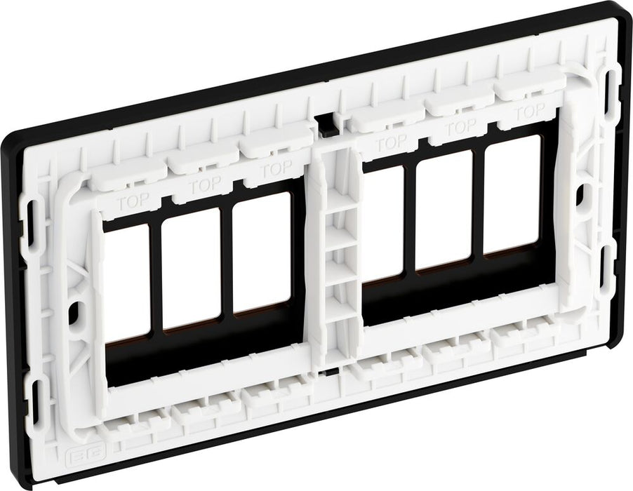 BG GridLite MPCDCP6B Evolve 6G Grid Front Plate - Polished Copper (Black)