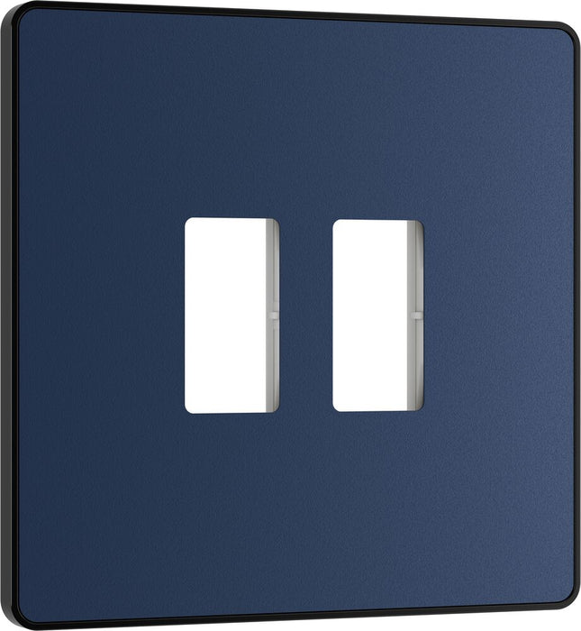 BG GridLite MPCDDB2B Evolve 2G Grid Front Plate - Matt Blue (Black)