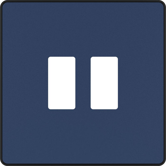 BG GridLite MPCDDB2B Evolve 2G Grid Front Plate - Matt Blue (Black)