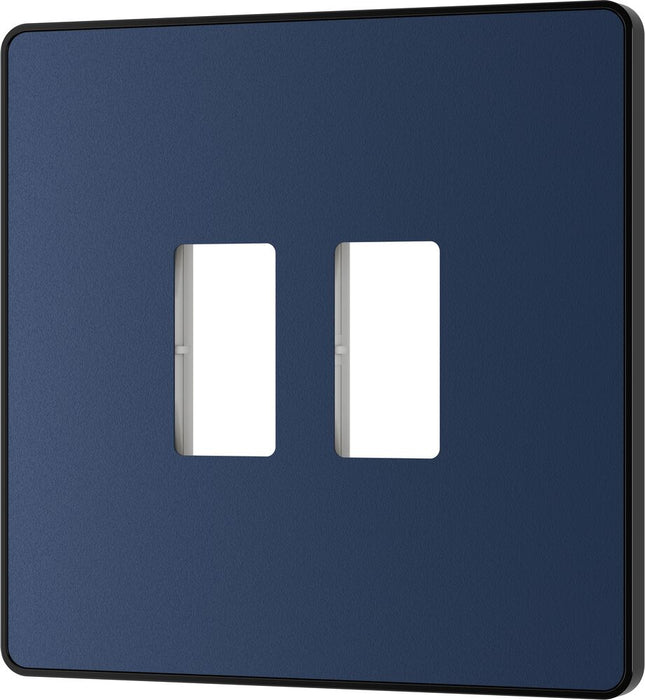 BG GridLite MPCDDB2B Evolve 2G Grid Front Plate - Matt Blue (Black)