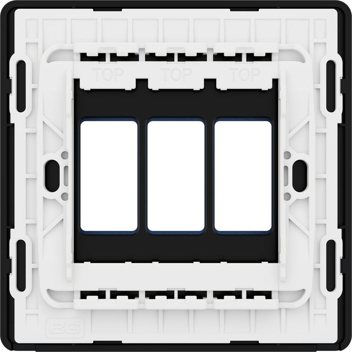 BG GridLite MPCDDB3B Evolve 3G Grid Front Plate - Matt Blue (Black)