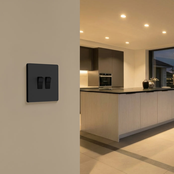 BG GridLite MPCDMB2B Evolve 2G Grid Front Plate - Matt Black (Black)