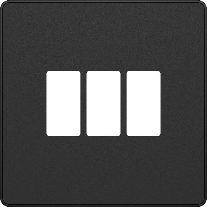 BG GridLite MPCDMB3B Evolve 3G Grid Front Plate - Matt Black (Black)
