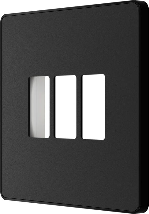 BG GridLite MPCDMB3B Evolve 3G Grid Front Plate - Matt Black (Black)