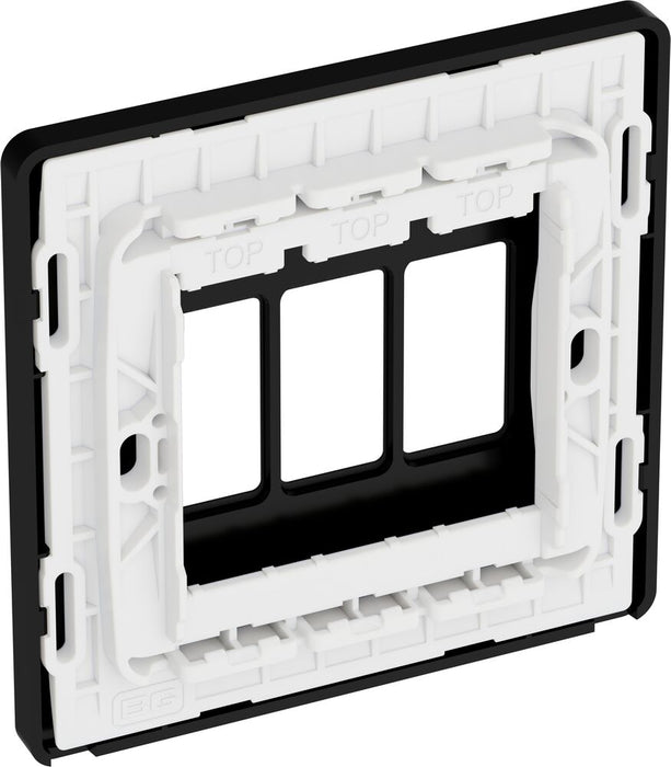 BG GridLite MPCDMB3B Evolve 3G Grid Front Plate - Matt Black (Black)