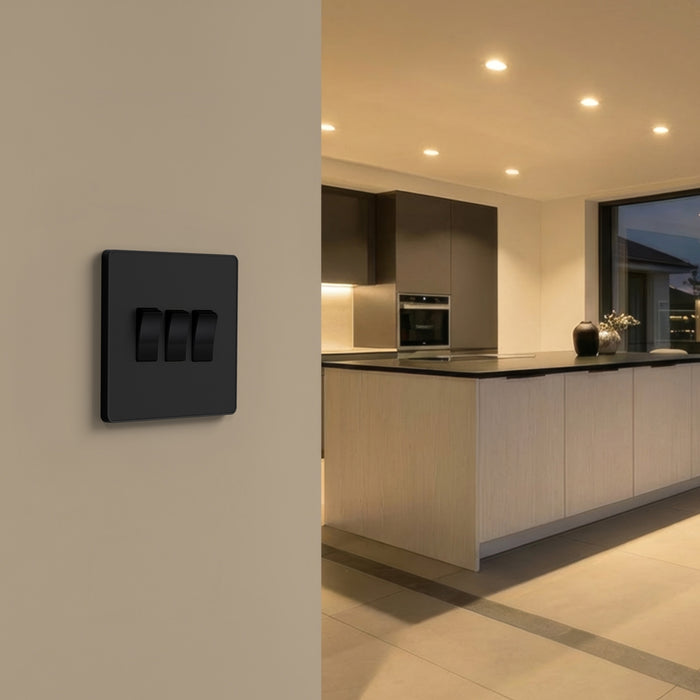 BG GridLite MPCDMB3B Evolve 3G Grid Front Plate - Matt Black (Black)
