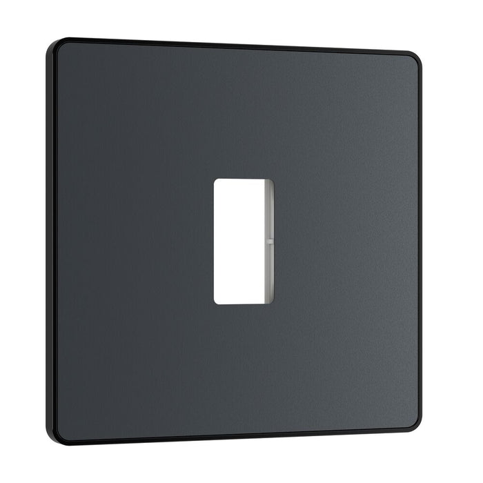 BG GridLite MPCDMG1B Evolve 1G Grid Front Plate - Matt Grey (Black)