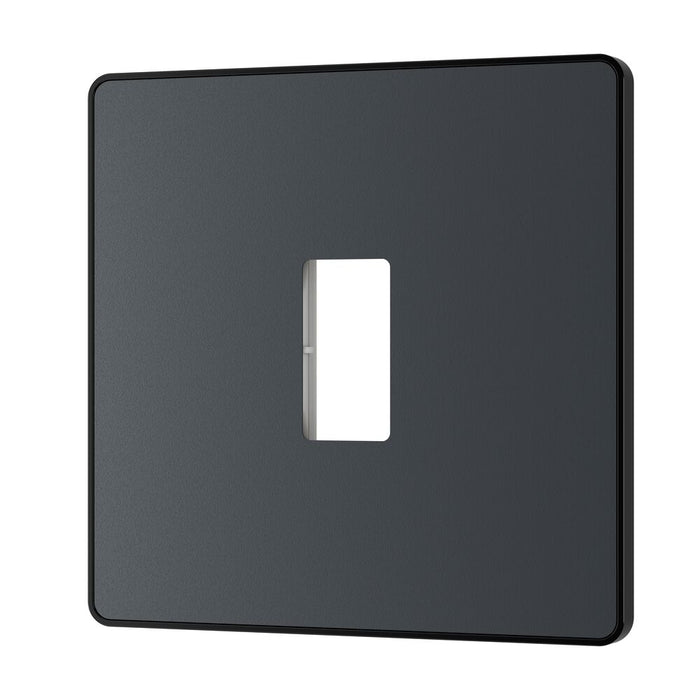 BG GridLite MPCDMG1B Evolve 1G Grid Front Plate - Matt Grey (Black)