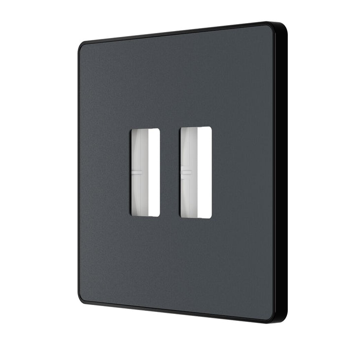 BG GridLite MPCDMG2B Evolve 2G Grid Front Plate - Matt Grey (Black)