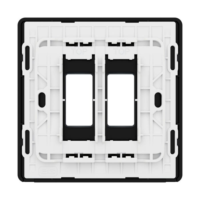 BG GridLite MPCDMG2B Evolve 2G Grid Front Plate - Matt Grey (Black)