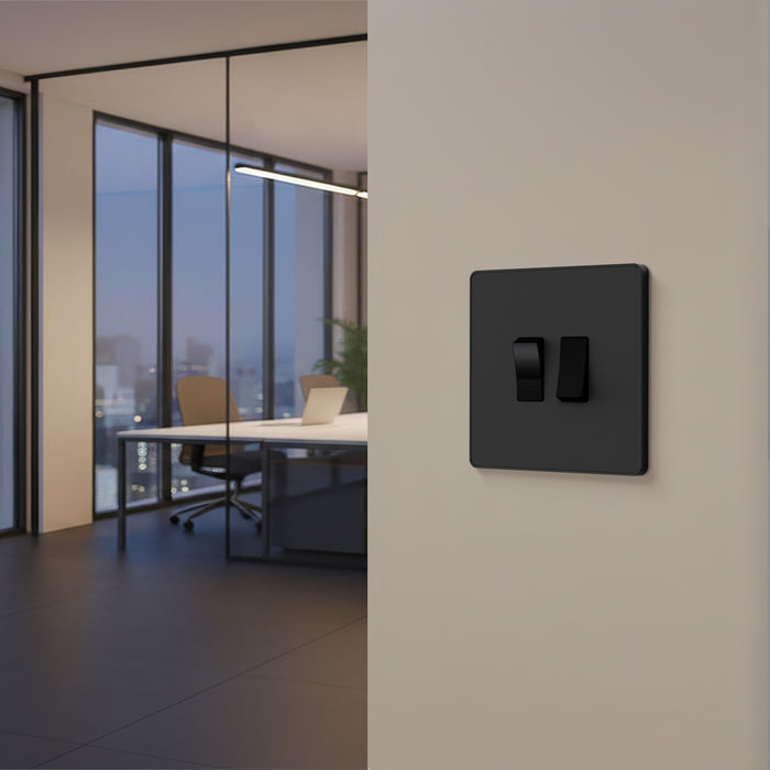 BG GridLite MPCDMG2B Evolve 2G Grid Front Plate - Matt Grey (Black)