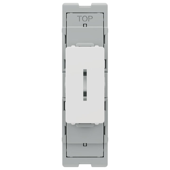 BG GridLite MPCDW12KY Evolve 20A 16AX SP 2-Way Key Switch Module - White
