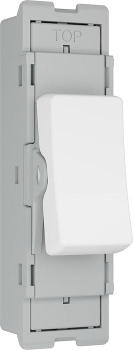 BG GridLite MPCDW13 Evolve 20A 16AX 2-Way Intermediate Switch Module - White