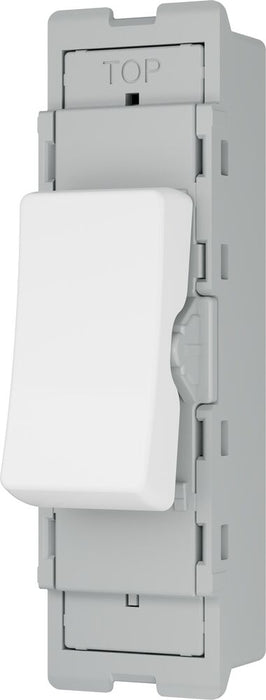BG GridLite MPCDW14 Evolve 20A 1-Way Retractive Switch Module - White