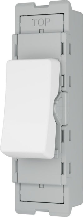 BG GridLite MPCDW142 Evolve 20A 2-Way Retractive Switch Module - White