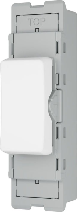 BG GridLite MPCDW142C Evolve 20A SP 2-Way Retractive (Centre Off) Switch Module - White