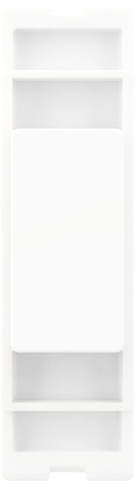 BG GridLite MPCDWBLNK Evolve Blank Module - White