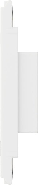BG GridLite MPCDWBLNK Evolve Blank Module - White