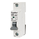 FuseBox MT10C201 20A 1P C Curve 10kA MCB - westbasedirect.com
