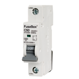 FuseBox MT10C501 50A 1P C Curve 10kA MCB - westbasedirect.com
