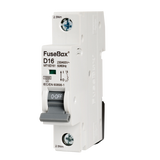 FuseBox MT10D161 16A 1P D Curve 10kA MCB - westbasedirect.com
