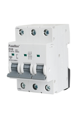 FuseBox MT10D163 16A 3P D Curve 10kA MCB - westbasedirect.com