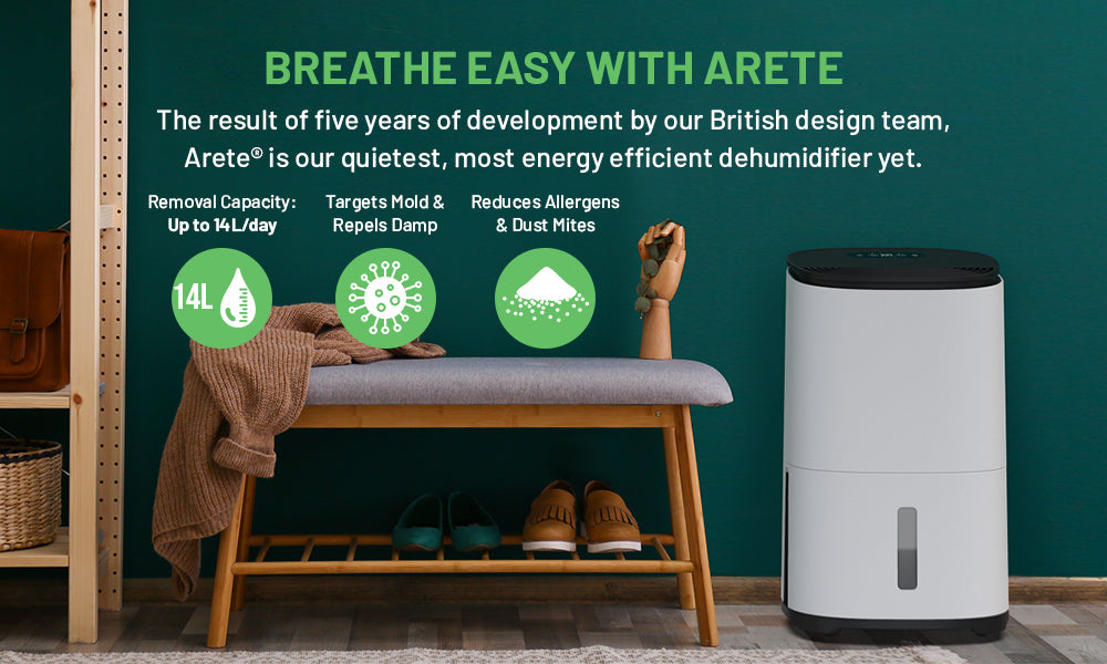 MeacoDry Arete One - 20L Dehumidifier & Air Purifier