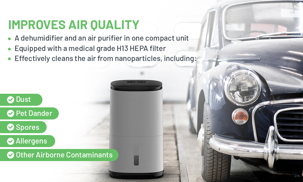 MeacoDry Arete One - 25L Dehumidifier & Air Purifier