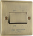 BG NAB15 Nexus Metal Fan Isolator Switch TP 10A - Antique Brass - westbasedirect.com