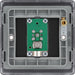BG NFB64 Nexus Metal 1 Gang Satellite Socket - Matt Black + Black Rocker - westbasedirect.com