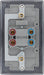BG NFB72 Nexus Metal 45A DP Double Plate + Neon - Matt Black - westbasedirect.com