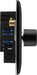 BG NFB83 Nexus Metal 2-Way Triple Trailing Edge Dimmer Push On/Off - Matt Black + Black Knobs - westbasedirect.com