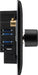BG NFB84 Nexus Metal 2-Way Quad Trailing Edge Dimmer Push On/Off - Matt Black + Black Knobs - westbasedirect.com