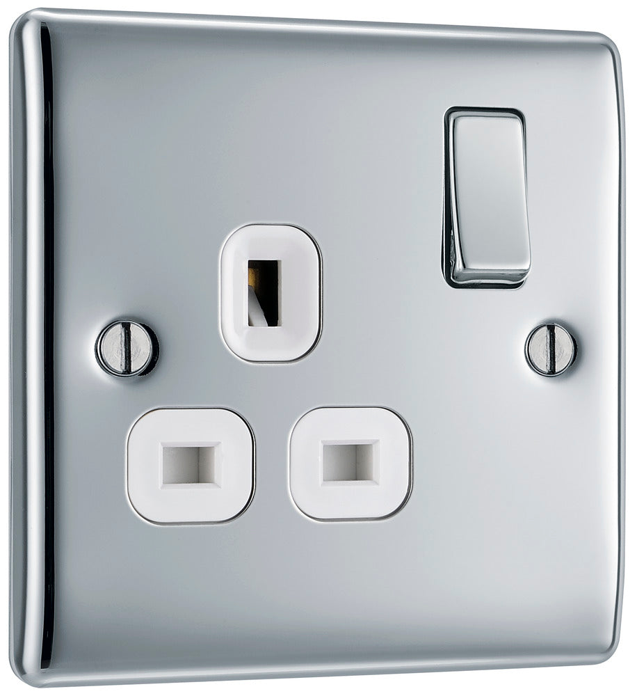 NPC21W Nexus Metal Single Socket Insert Polished Chrome
