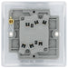 BG NPC42 Nexus Metal Double Light Switch 10A - Polished Chrome (10 Pack) - westbasedirect.com