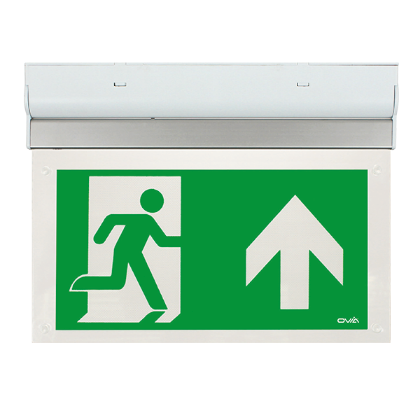 Ovia OBKH2-U-W 2W LED IP20 Maintained Self-Test Enable/Disable ...