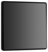 BG Evolve PCDBC12EB 20A 16AX 2 Way Single Light Switch, Edge to Edge Rocker - Black Chrome (Black) - westbasedirect.com