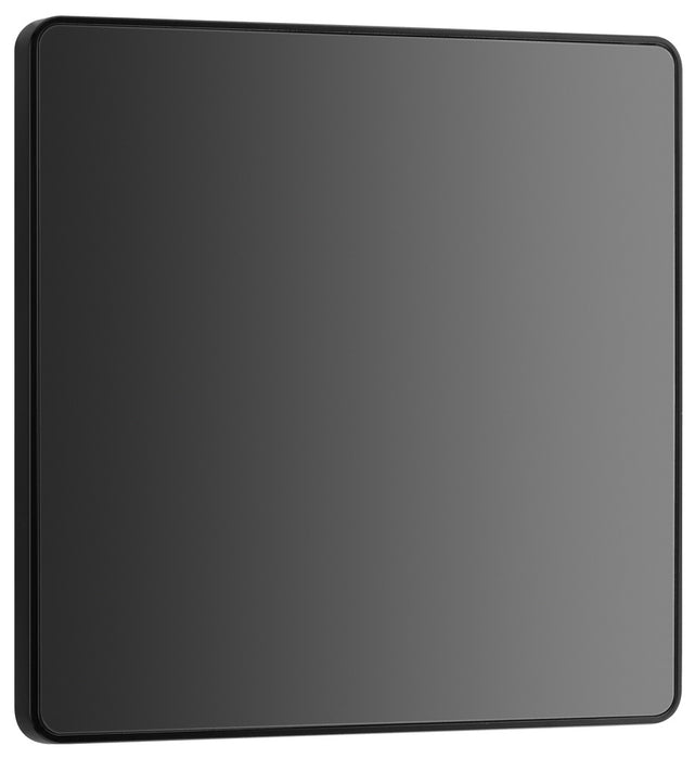 BG Evolve PCDBC94B Single Blank Plate - Black Chrome (Black)