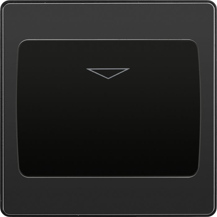 BG Evolve PCDBCKYCSB 20A 16A Hotel Key Card Switch - Black Chrome (Black) - westbasedirect.com
