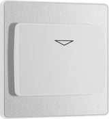 BG Evolve PCDBSKYCSW 20A 16A Hotel Key Card Switch - Brushed Steel (White) - westbasedirect.com
