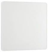 BG Evolve PCDCL94W Single Blank Plate - Pearlescent White (White) - westbasedirect.com