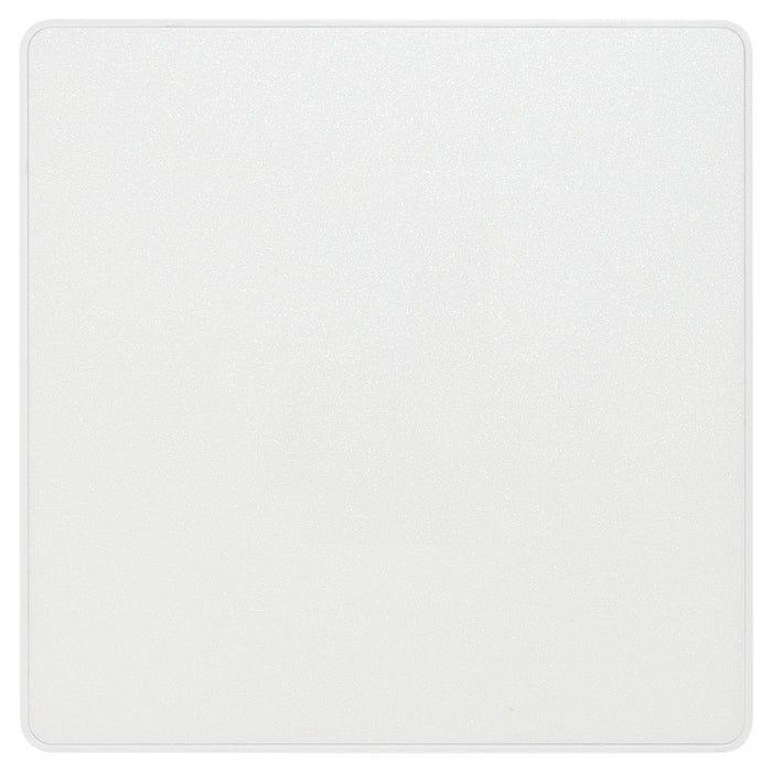 BG Evolve PCDCL94W Single Blank Plate - Pearlescent White (White)