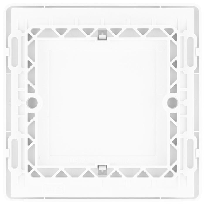 BG Evolve PCDCL94W Single Blank Plate - Pearlescent White (White)