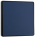 BG Evolve PCDDB12EB 20A 16AX 2 Way Single Light Switch, Edge to Edge Rocker - Matt Blue (Black) - westbasedirect.com