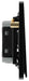 BG Evolve PCDDB12EB 20A 16AX 2 Way Single Light Switch, Edge to Edge Rocker - Matt Blue (Black) - westbasedirect.com
