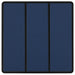 BG Evolve PCDDB43EB 20A 16AX 2 Way Triple Light Switch, Edge to Edge Rocker - Matt Blue (Black) - westbasedirect.com