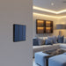 BG Evolve PCDDB43EB 20A 16AX 2 Way Triple Light Switch, Edge to Edge Rocker - Matt Blue (Black) - westbasedirect.com