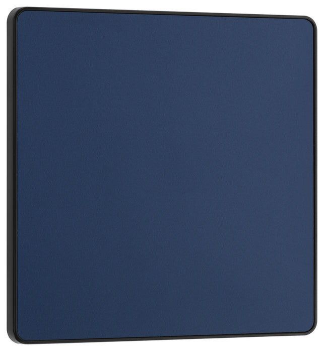 BG Evolve PCDDB94B Single Blank Plate - Matt Blue (Black)